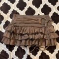 vintage low rise skirt